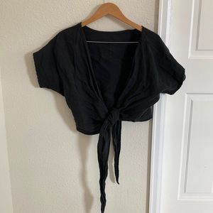 Hackwith Design House short sleeve Tie Top